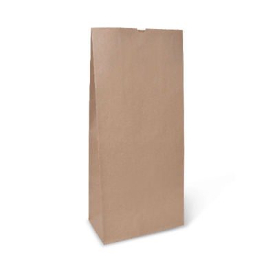 Block Bottom Paper Bags No Heavy Duty Brown Mm X Mm X Mm