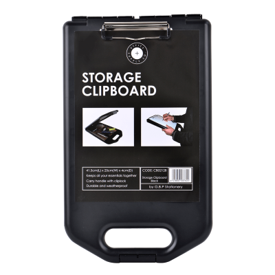 118806_Clipboard Storage Office Supply Co Black with Handle A4.png