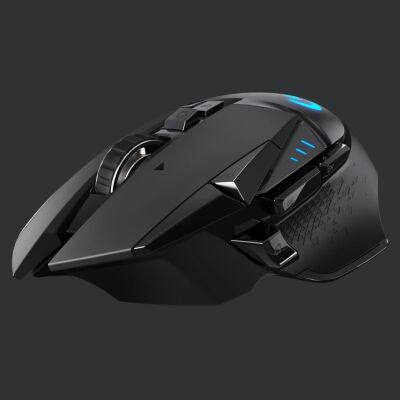 Wireless Mouse Logitech G502 Hero Black LIGHTSYNC RGB ...