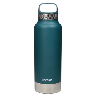 Sistema Stainless Steel Assorted Colour Drink Bottle 1L | Kiwi Office