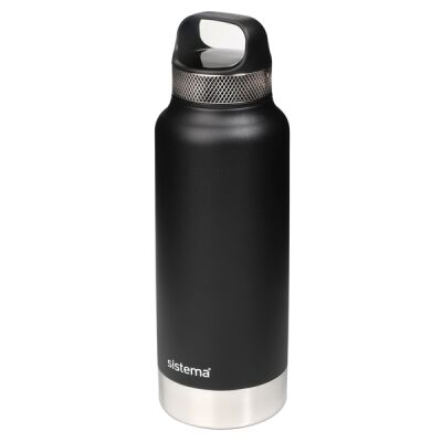 Sistema Stainless Steel Assorted Colour Drink Bottle 1L | Kiwi Office