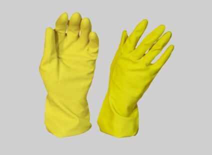 Rubber & Cotton Gloves