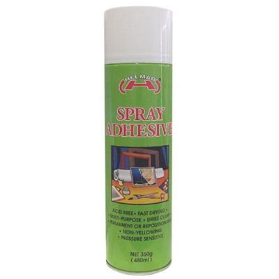 HELMAR SPRAY ADHESIVE Pressure Sensitive