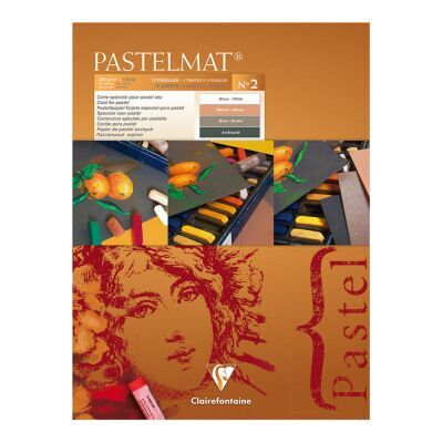 Pad Clairefontaine Pastelmat No. 2 300 x 400mm 360gsm 12 Sheet