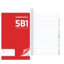 5B1 Exercise Book Warwick Red Ruled 7mm Indexed 100x165mm 32 Leaf ...