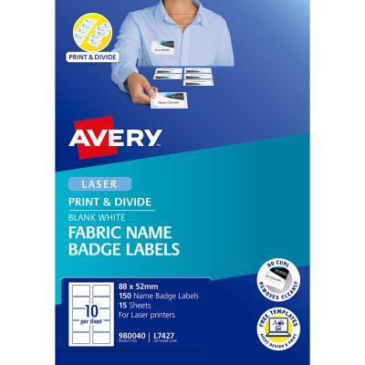 Adhesive Name Badges