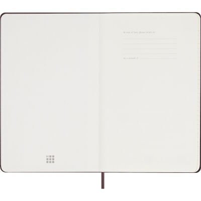 Moleskine 2024 Weekly Planner Pocket Hardcover Burgundy