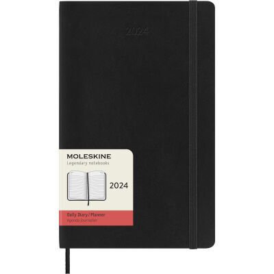 Comello Home Work Diary 2024 A4 Black 