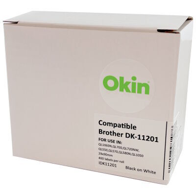 IDK11201 Okin Compatible Brother DK Label 29x90 400R.jpg